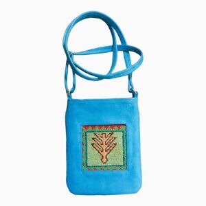 Handwoven Wool Kilim Unisex Crossbody Bag